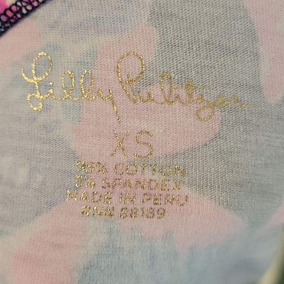 Lilly Pulitzer Boat Neck Top GUC - Picture 5 of 5